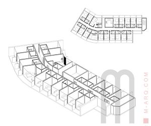 estudo conceptual para remodelção de hotem na guiné por m.arq